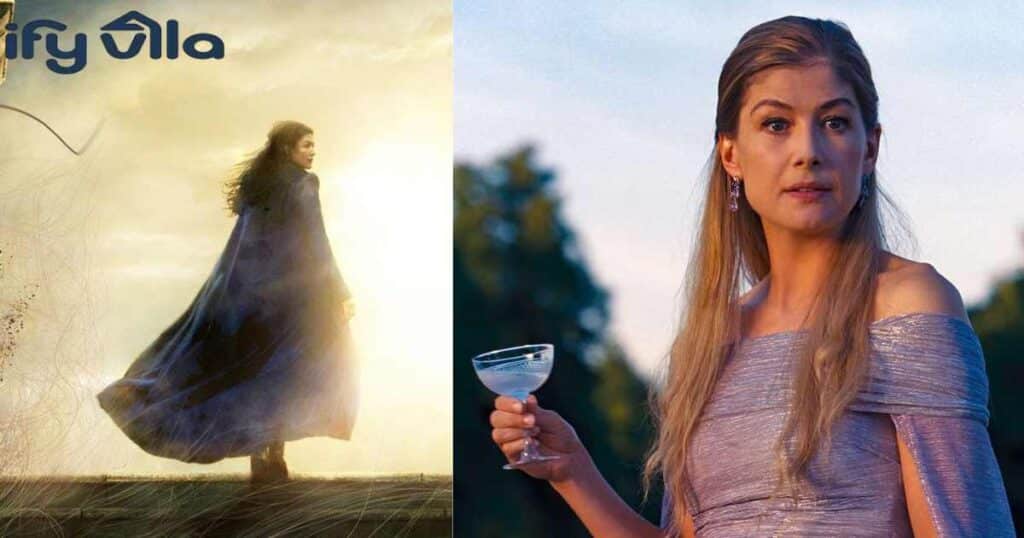 The Enigmatic Matriarch: Rosamund Pike as Elspeth Catton